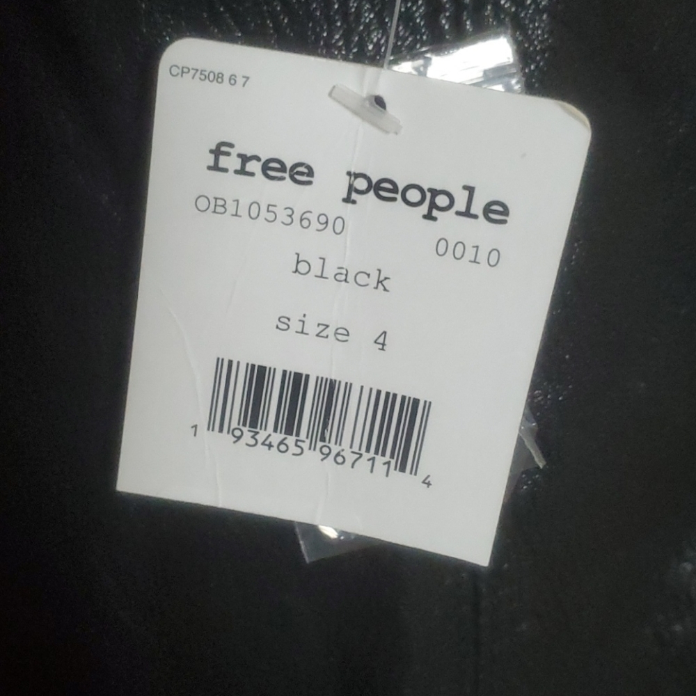 Free People Payton Paperbag Mini Skirt Size 4 NWT - Picture 8 of 8
